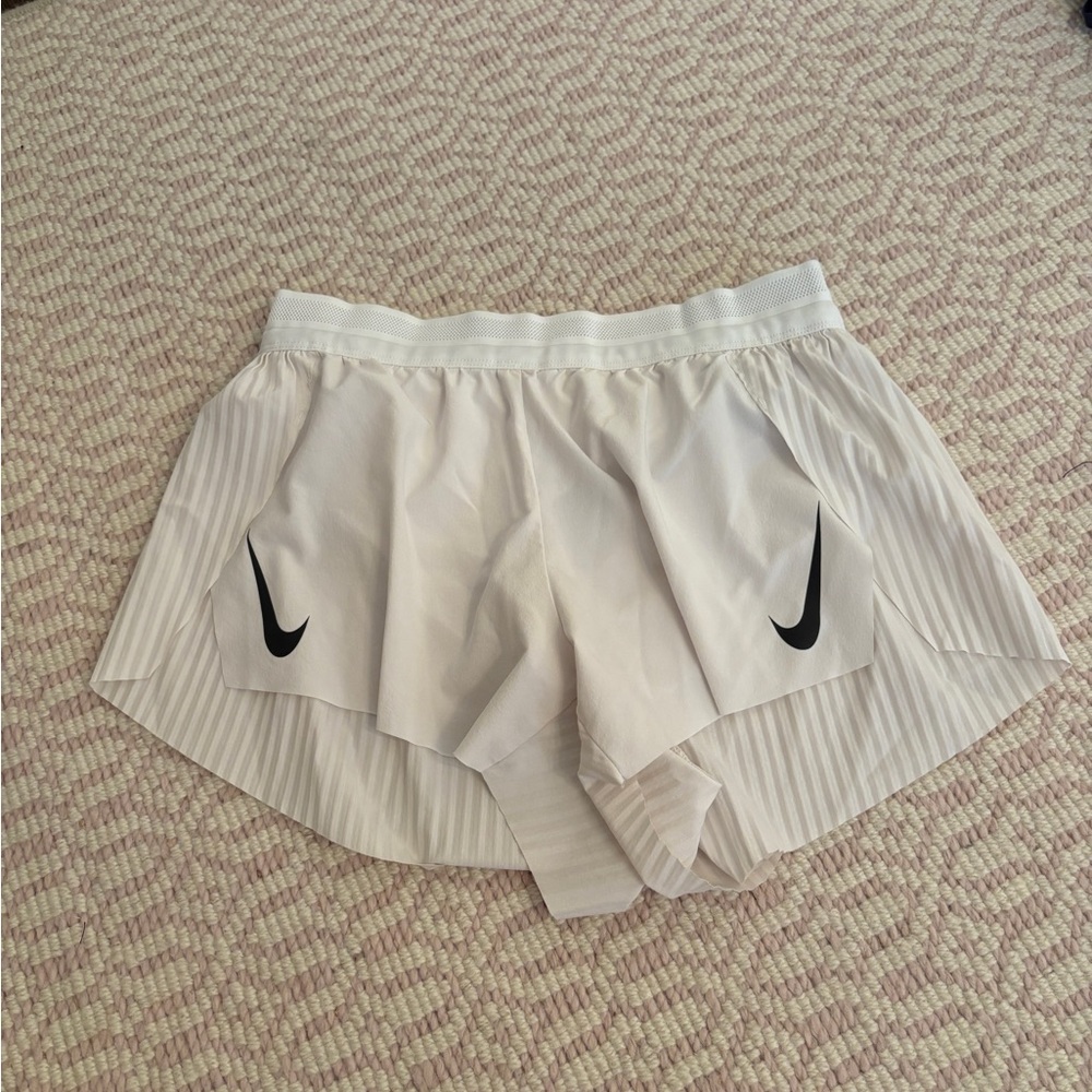 Nike Women's White Athletic Shorts